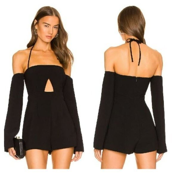 Michael Costello X Revolve Dominica Romper - Black